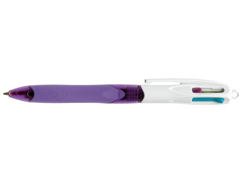Esferografica bic quatro cores com grip cores pastel ponta 1,3 mm , Bic , 49329 , 3086123372405